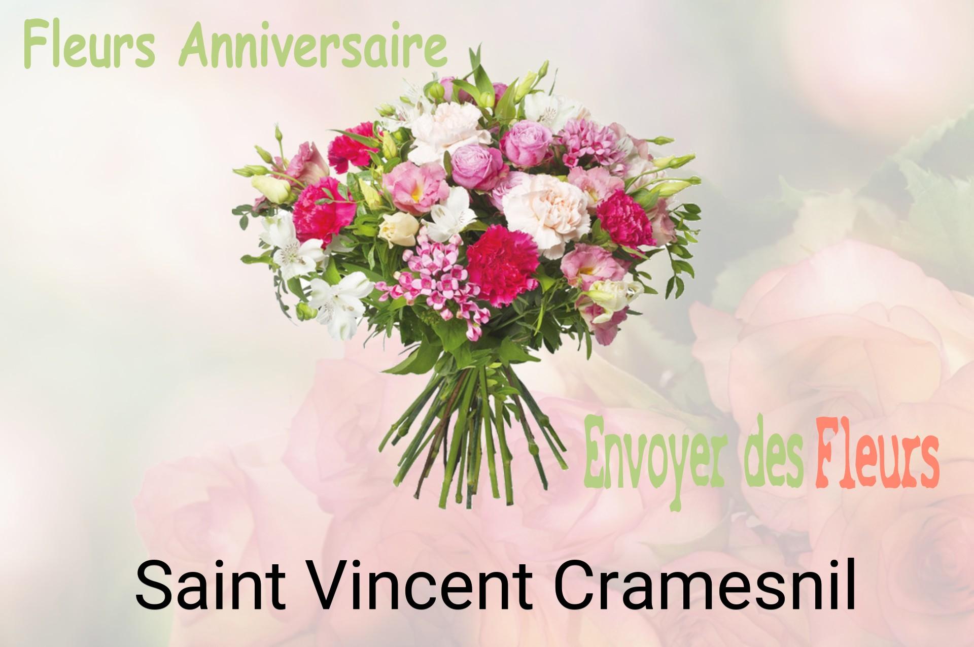 Bouquet de fleurs d’anniversaire livré à Saint-Vincent-Cramesnil